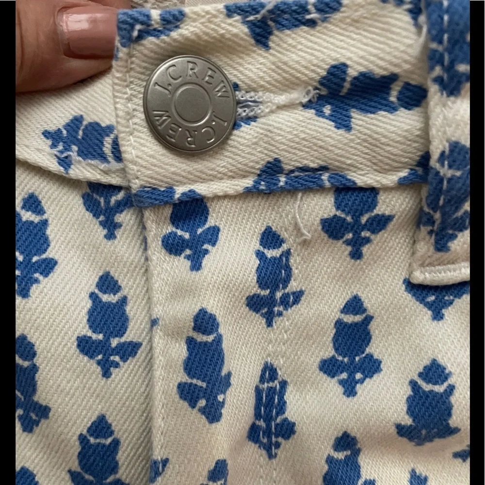 J.Crew Tulip Print Shorts  4